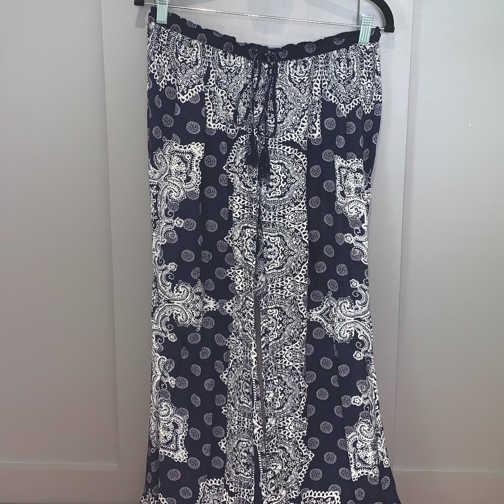 Patrons of Peace Blue Bandana Pants